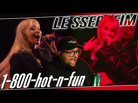 LE SSERAFIM '1-800-hot-n-fun' Coachella REACTION | CAN SAKURA NOT, WHAT IS THIS?! 🧎🏽‍♂️