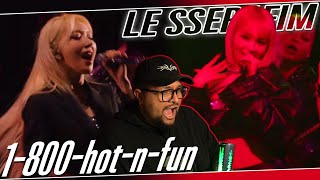 LE SSERAFIM '1-800-hot-n-fun' Coachella REACTION | CAN SAKURA NOT, WHAT IS THIS?! 🧎🏽‍♂️