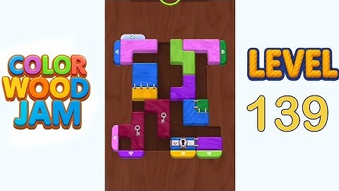 Color Wood Jam Level 139 Walkthrough Solution