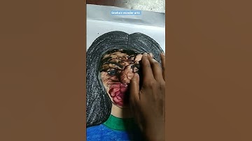 Thumbnail of face paper makeup #shorts #viral