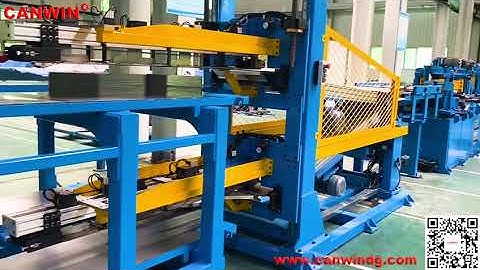 CANWIN Power Transformer Core Cutting Machine Cut To length line was officially delivered for use