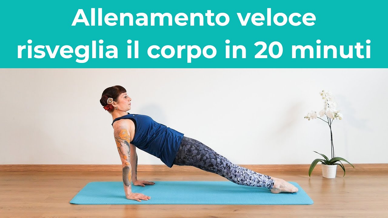 Pilates | Allenamento veloce - risveglia il corpo in 20 minuti | Pilates a casa