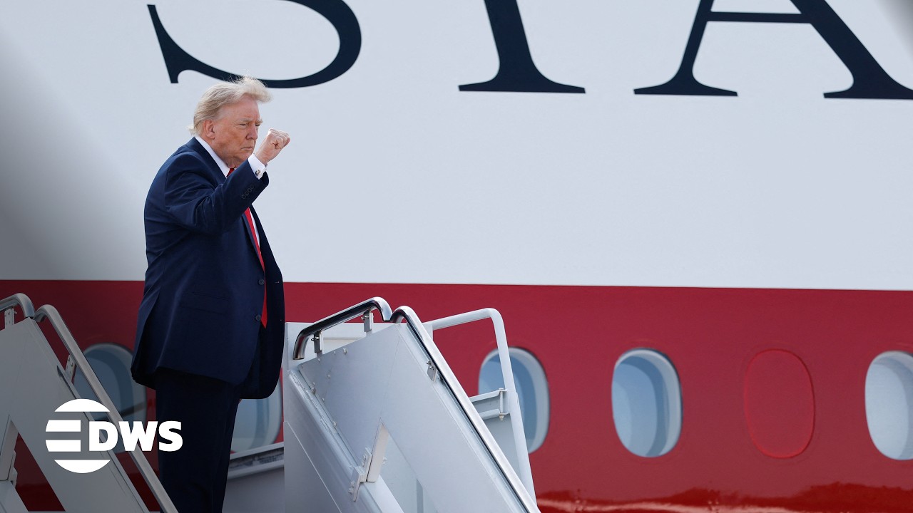 WATCH: President Trump Departs Washington on New Air Force One for Roosevelt Library Ceremony | AC14