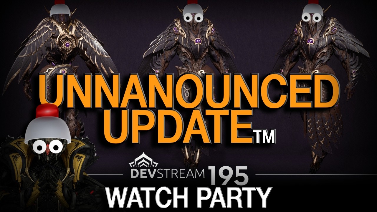 Warframe Devstream 195 Watch Party | The "Unannounced Update" - YouTube