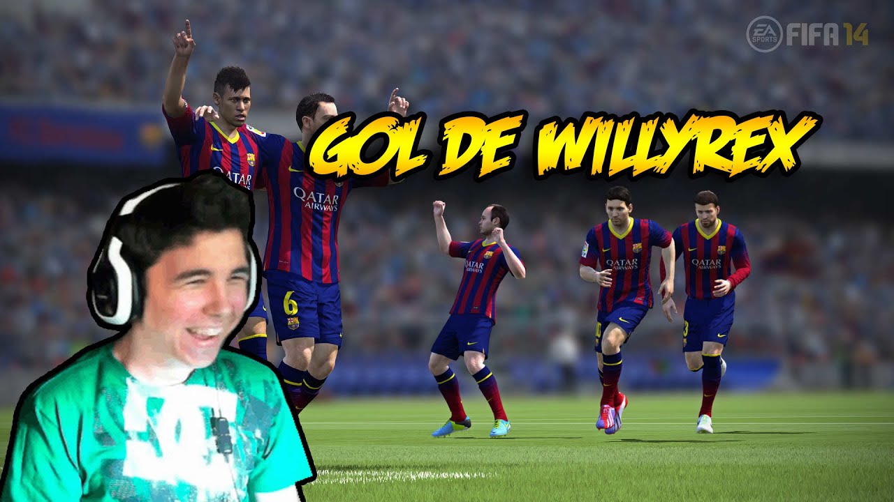 GOL DE WILLYREX xD | Fifa 14 con Salinas
