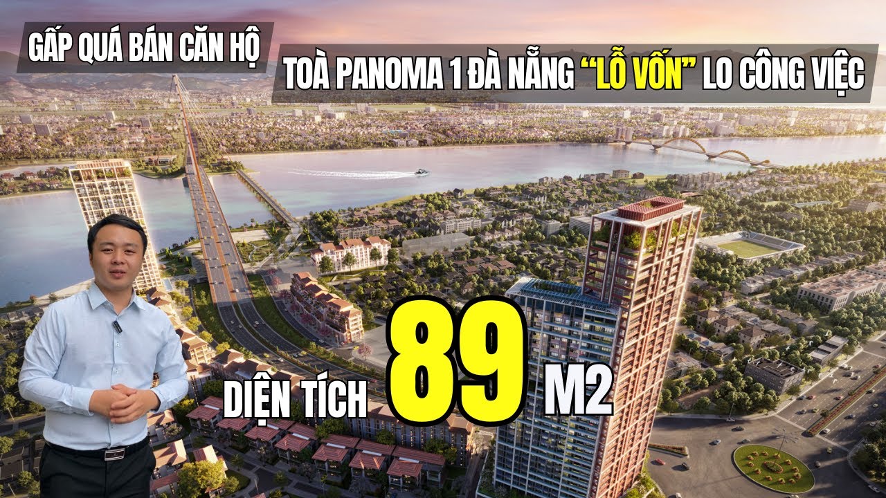 Gấp quá bán Lỗ Vốn căn hộ 89m2 toà Panoma 1 dự án Sun Cosmo Residence Đà Nẵng - Căn hộ Sông Hàn
