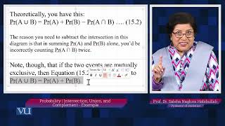 Probability: Intersection, Union, and Complement - Example | Statistical Computing | STA636_Topic134