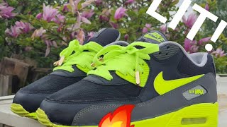 How To Sole Swap a Nike Air Max 90 Neon Volt Yellow