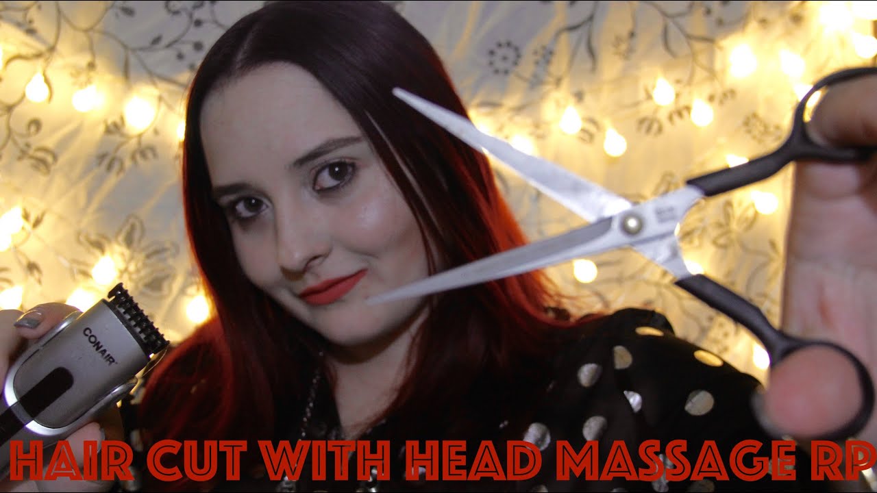 Hair Cut RP with ASMR Head Massage || Scissors & Clippers (RP MONTH)
