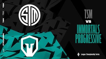 TSM vs. IMT - Week 7 Day 1 | LCS Spring Split | TSM vs. Immortals Progressive (2023)