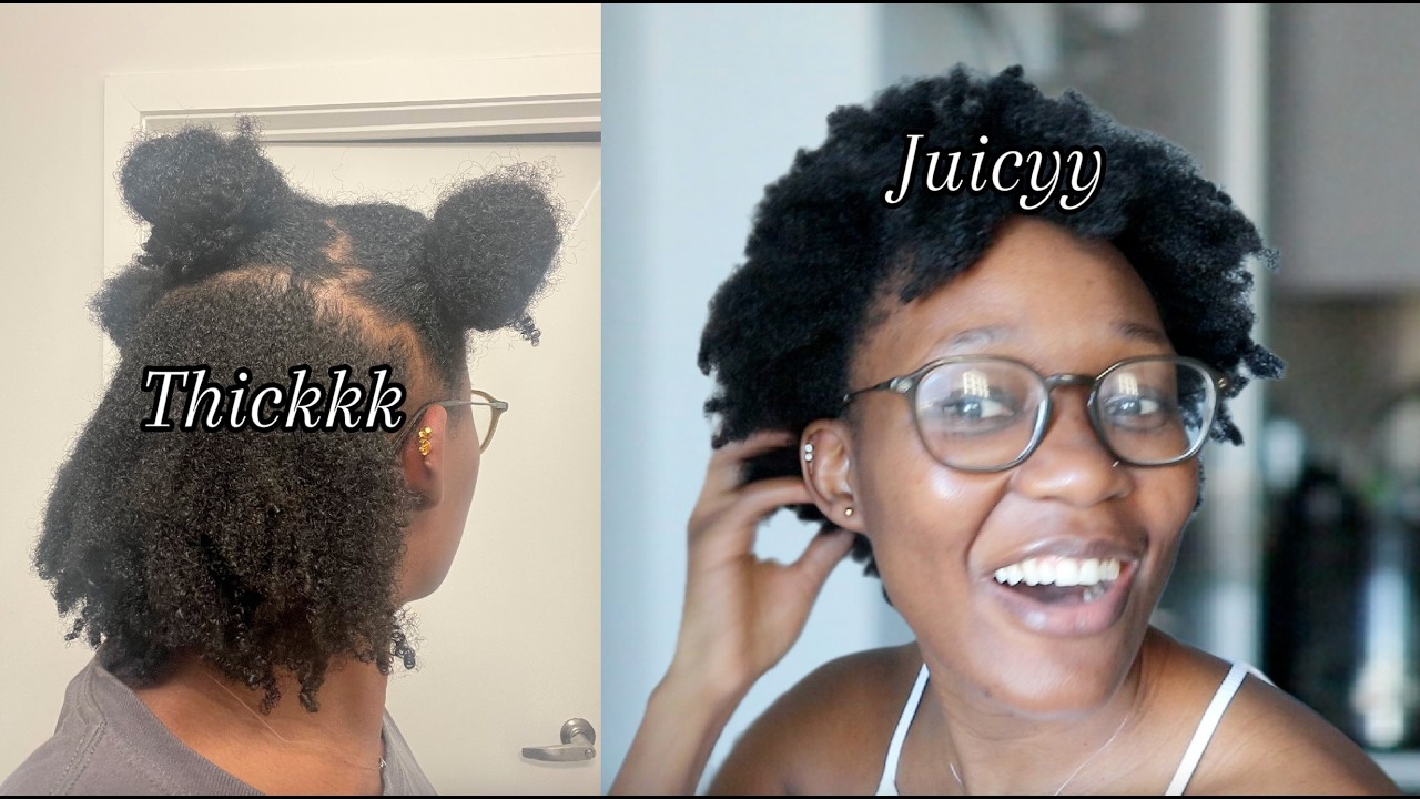 My 4C hair has surprised me and I'm here for it!! - Aloe Vera gel Daily spray