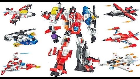 Menemukan mainan Transformers  Combiner Superion Qman 6-in-1 Block Warrior of the Damned 1405-1