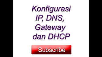 Konfigurasi IP, DNS, Gateway, Firewall, DHCP di Mikrotik