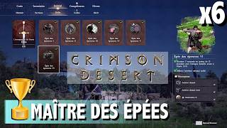 SWORD MASTER - COMPLETE ALL SWORD MASTERY TRIALS x6 TROPHY - CRIMSON DESERT screenshot 2