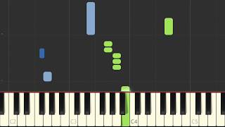 Bausa - Was du Liebe nennst | Easy Piano Tutorial | How To Play | Synthesia chords