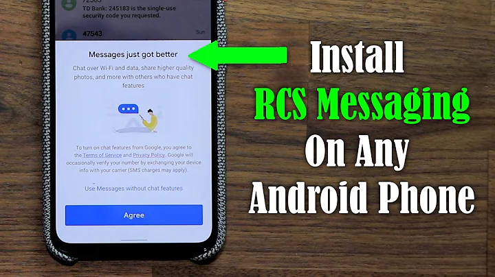 How to Install RCS Messaging on ANY Android Phone - Step by Step - DayDayNews