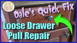 Quick Fix Loose Drawer & Cabinet Pull