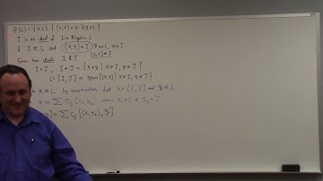 Lie Algebra: ideals, low dimensional Lie Algebras, derived algebra, solvable, radical, 4-3-23 part1