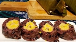 Resep Membuat Pisang Gulung Ketan. Banana in Black Glutinous rice. - Durasi: 15.13. 