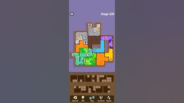 Pazzle cat 🐈 Lv.239 gameplay #shorts #game #pazzle #trending #funny