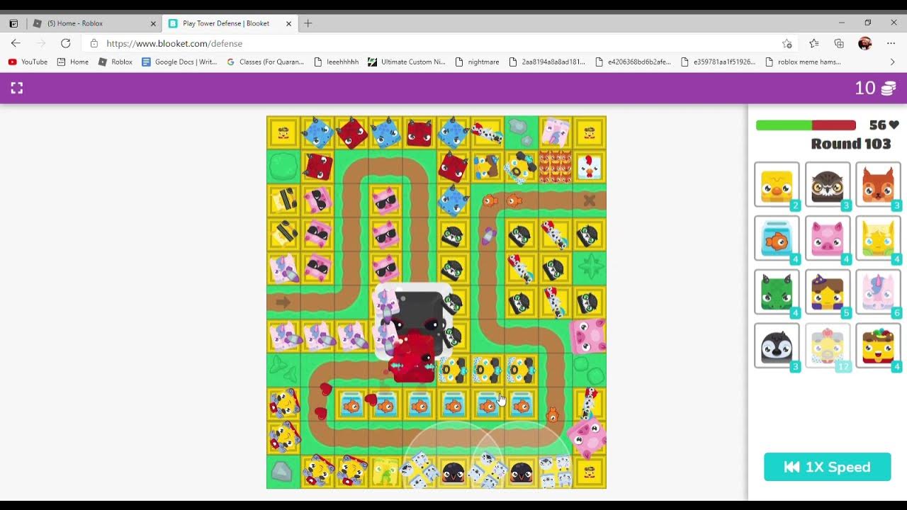 My Amazing Blooket Tower Defense Strategy YouTube