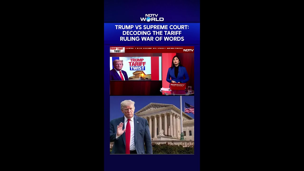 Donald Trump vs US Supreme Court: Decoding The Tariff Ruling War Of ...