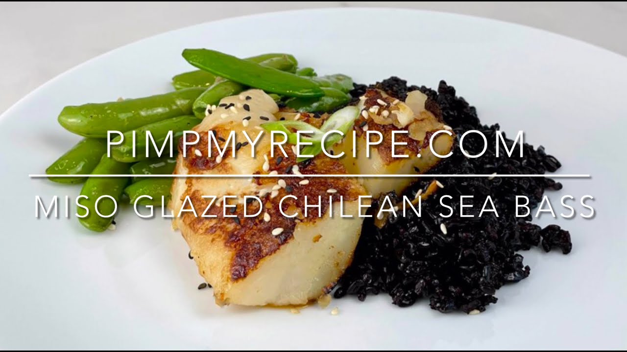 MISO GLAZED CHILEAN SEA BASS WITH GINGER How to Make Miso Glazed Sea