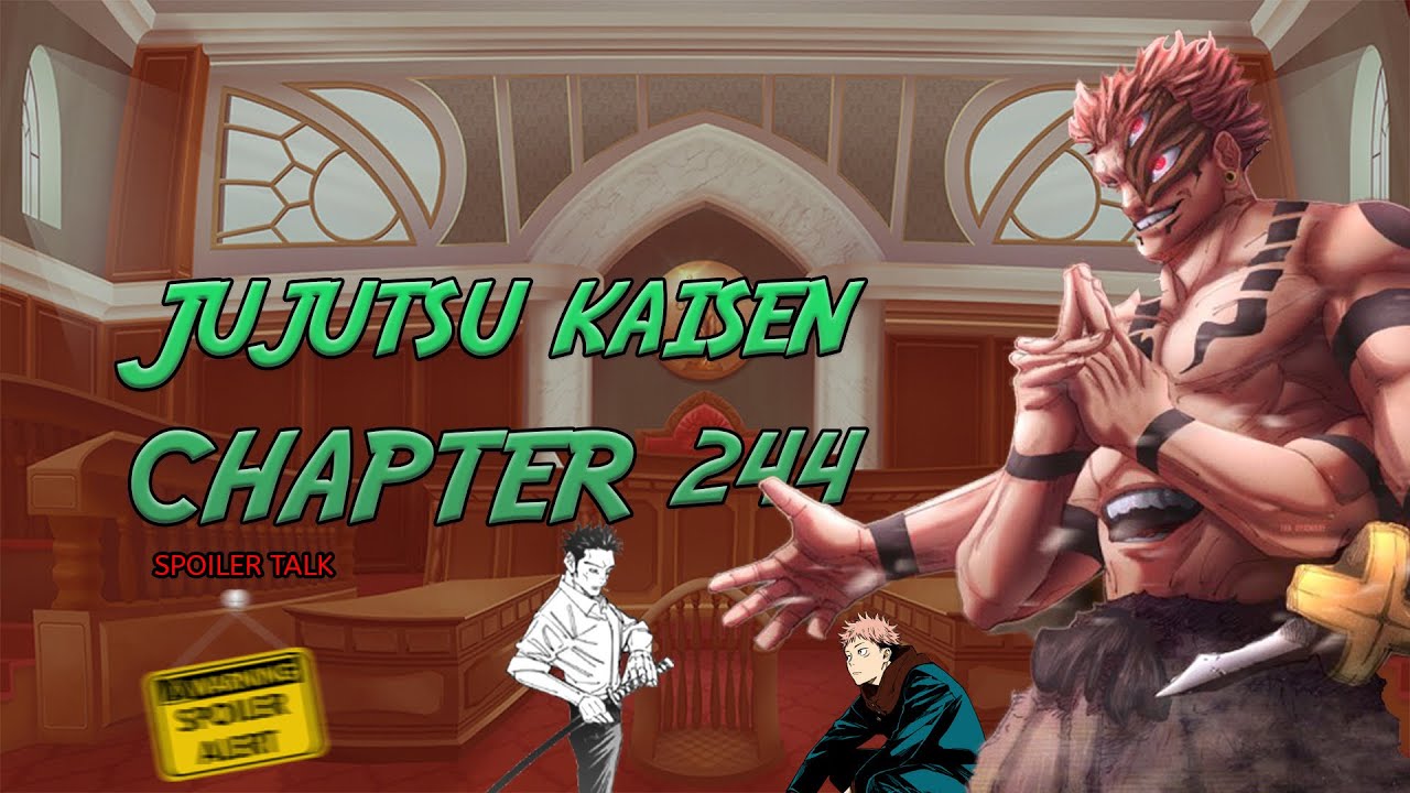 Jujutsu kaisen chapter 244 Spoilers - YouTube