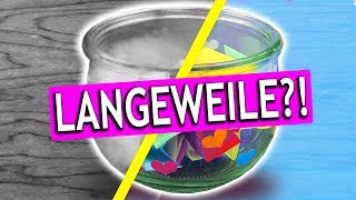 7 Ideen gegen LANGEWEILE | Anti Langeweile DIYs | DIYs mit Sachen, die man ZUHAUSE hat | DIY Kids