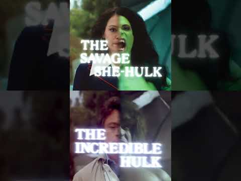 She-hulk (2022) vs. The incredible hulk (1978) #shehulk #hulk #marvel #shorts