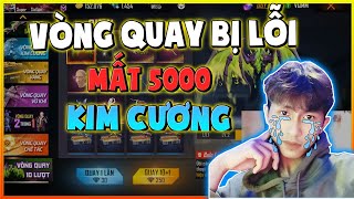 Free Fire | Vòng quay Ba Lô Long Tộc bị lỗi | mất trắng 5000kc  ( Anh Eric )