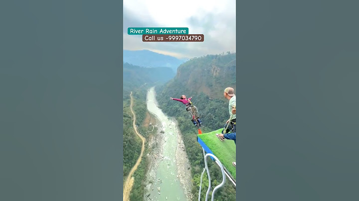 River Rain Adventure | bungee in Rishikesh |