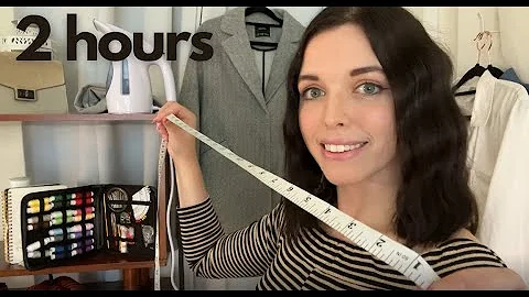 Men's Suit Fitting ASMR🧵 | Tailor Shop, Measuring, Fabric Sounds (2 HOUR Compilation)