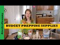Budget Prepping Supplies Anyone Can Afford - Stock Up Now