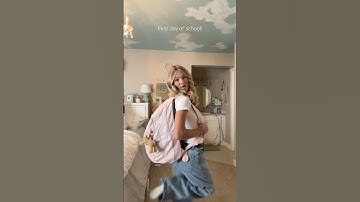First day of school! #fyp #foryou #shorts #transition #backtoschool #viral #ootd #school #grwm
