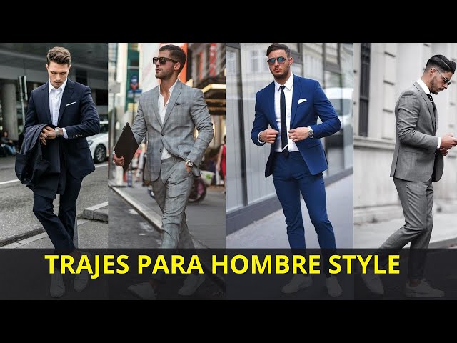 Trajes para hombre en 2022: cómo verte como un experto en tendencias