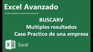 BuscarV  Avanzado  Obtener varios resultados para un valor.