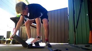 Destroying a Acer computer (never worked)