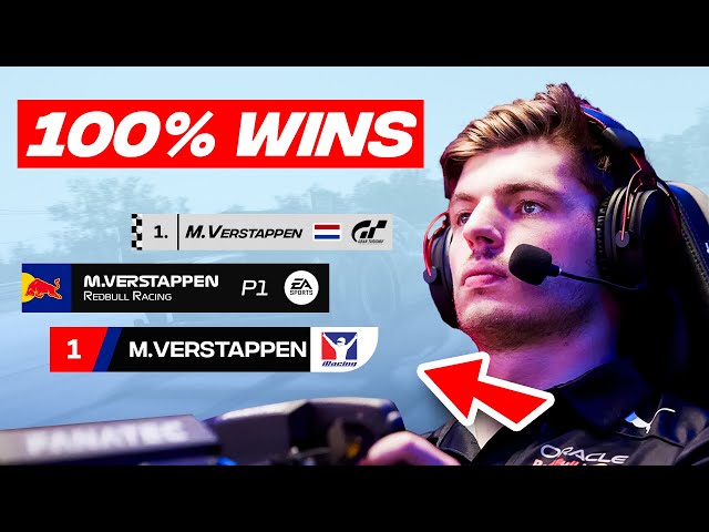 Why Max Verstappen is a Sim Racing Genius class=