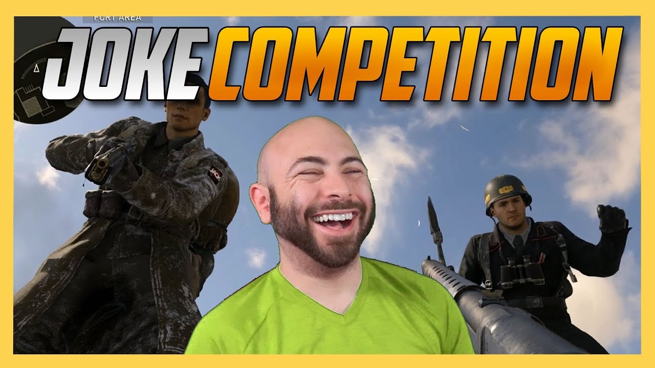 Joke Competition in Call of Duty WW2! | Swiftor