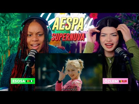 aespa 에스파 'Supernova' MV and Armageddon' CD PLAYER (Highlight Medley) reaction
