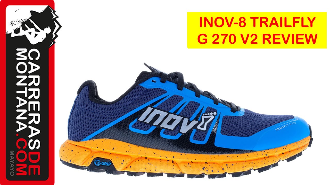 INOV-8 TRAILFLY 270 V2: Zapatillas trail running “a la inglesa” mejorando ajuste y comodidad. - YouTube