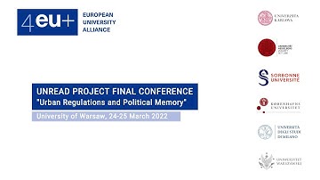 4EU+ UNREAD - Project Final Conference / 24-25 March 2022