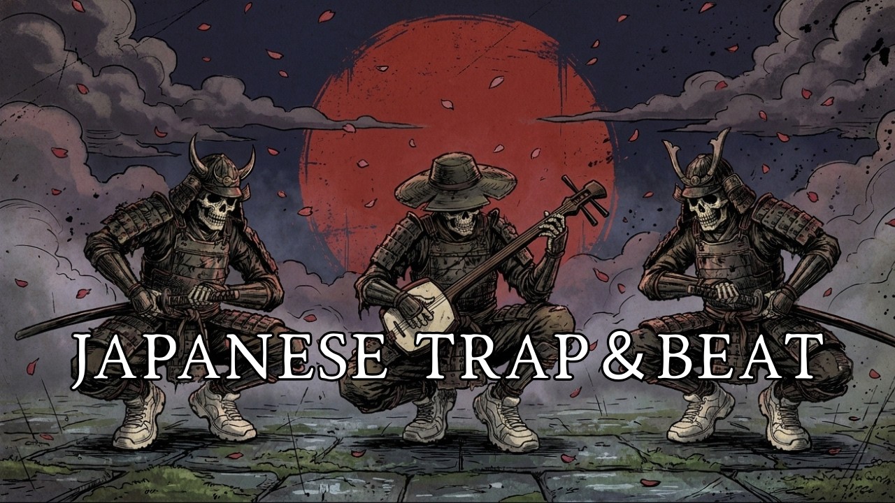 【Samurai Trap】Bloody Sakura – Dark Japanese Trap Beats & Heavy Bass