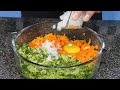 ¡ADIÓS AL PAN! Mezclé 1 huevo con brócoli y zanahoria y el resultado fué increíblemente delicioso