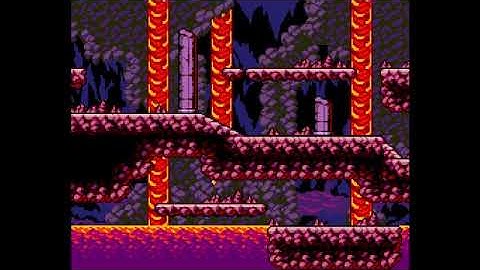 Parallax demo - More depth in the lava flow...