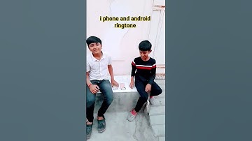 #iphone and android phones 🤣ringtone funny shorts #comedy video 😂😛😋🤩