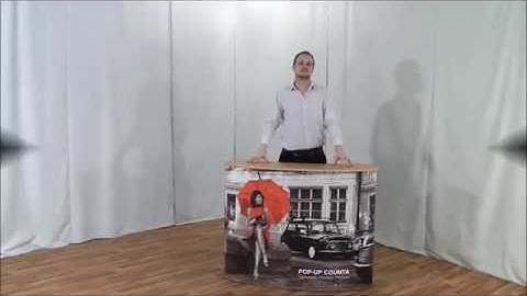 How To Popup a Pop Up Counter Stand