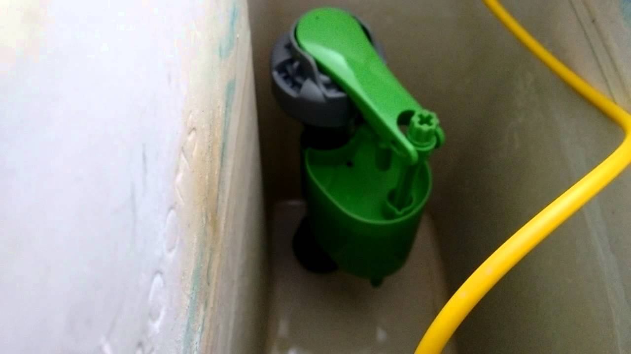 Flushking fill valve fault YouTube