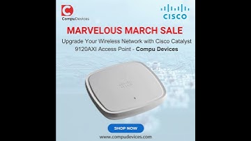 Upgrade Your Wireless Network with Cisco Catalyst 9120AXI Access Point! #wirelessnetworks #network